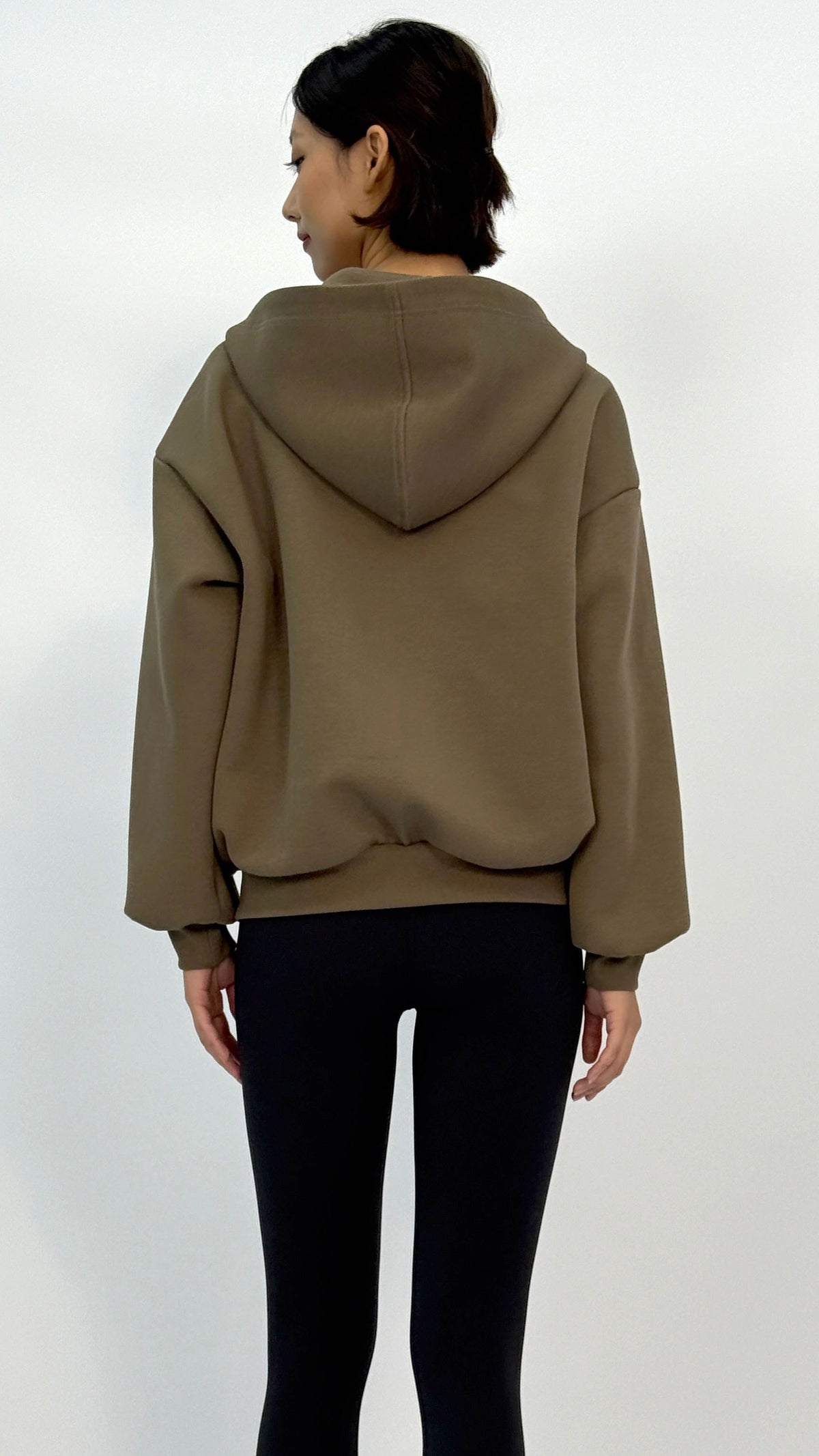 Lindor Olive Decorative Metal‑Button Jacket