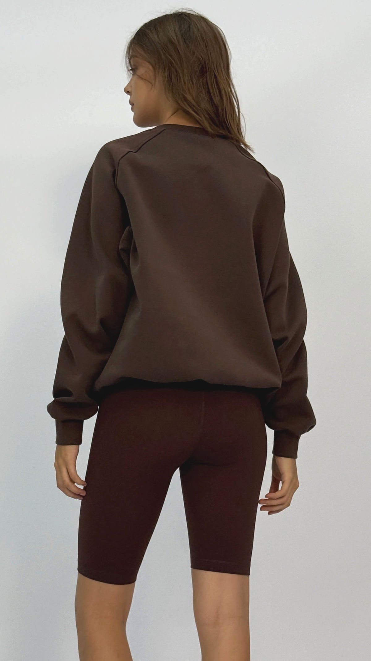 Emory Mocha Crewneck Sweatshirt