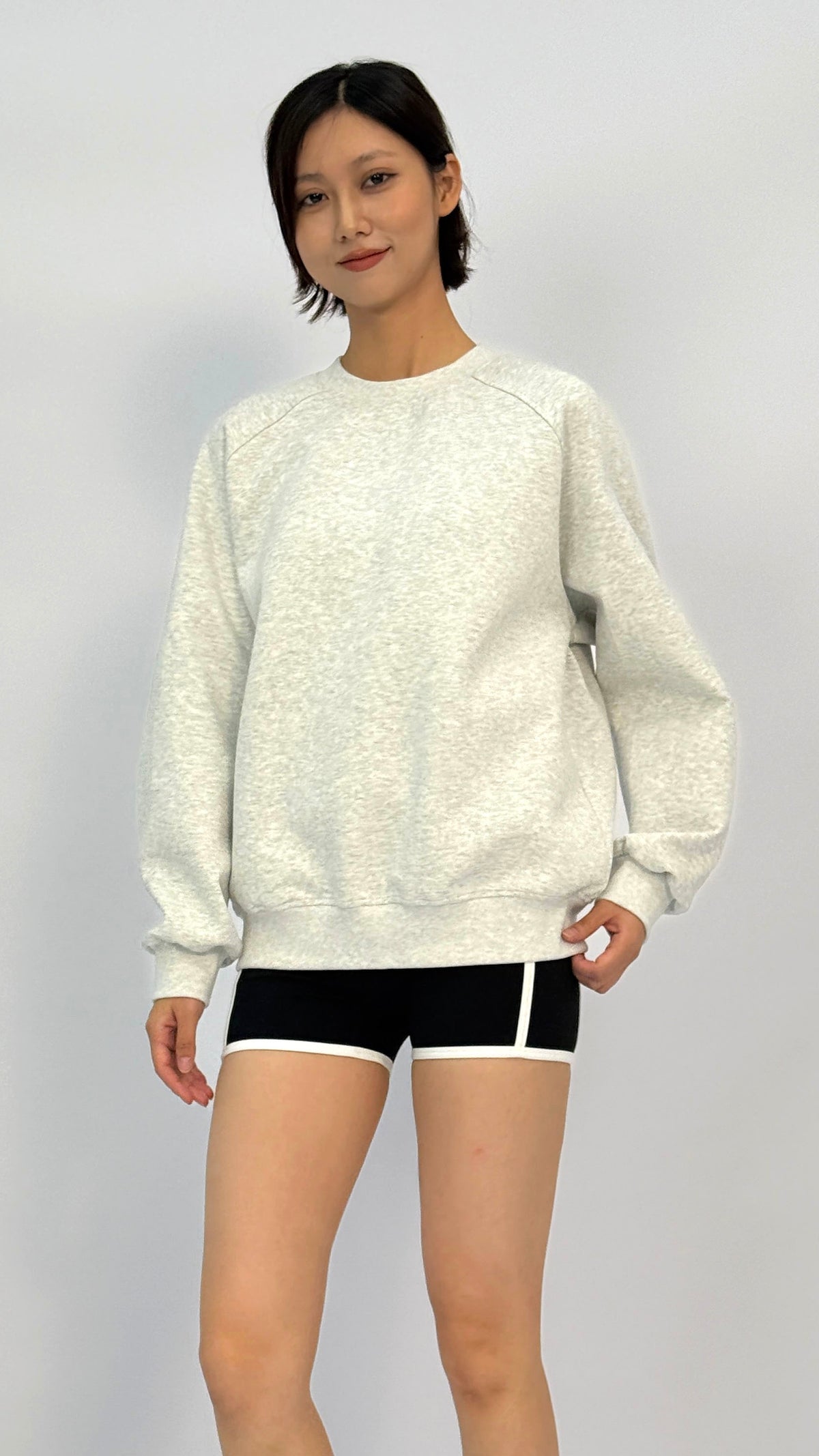 Emory Heather Grey Crewneck Sweatshirt