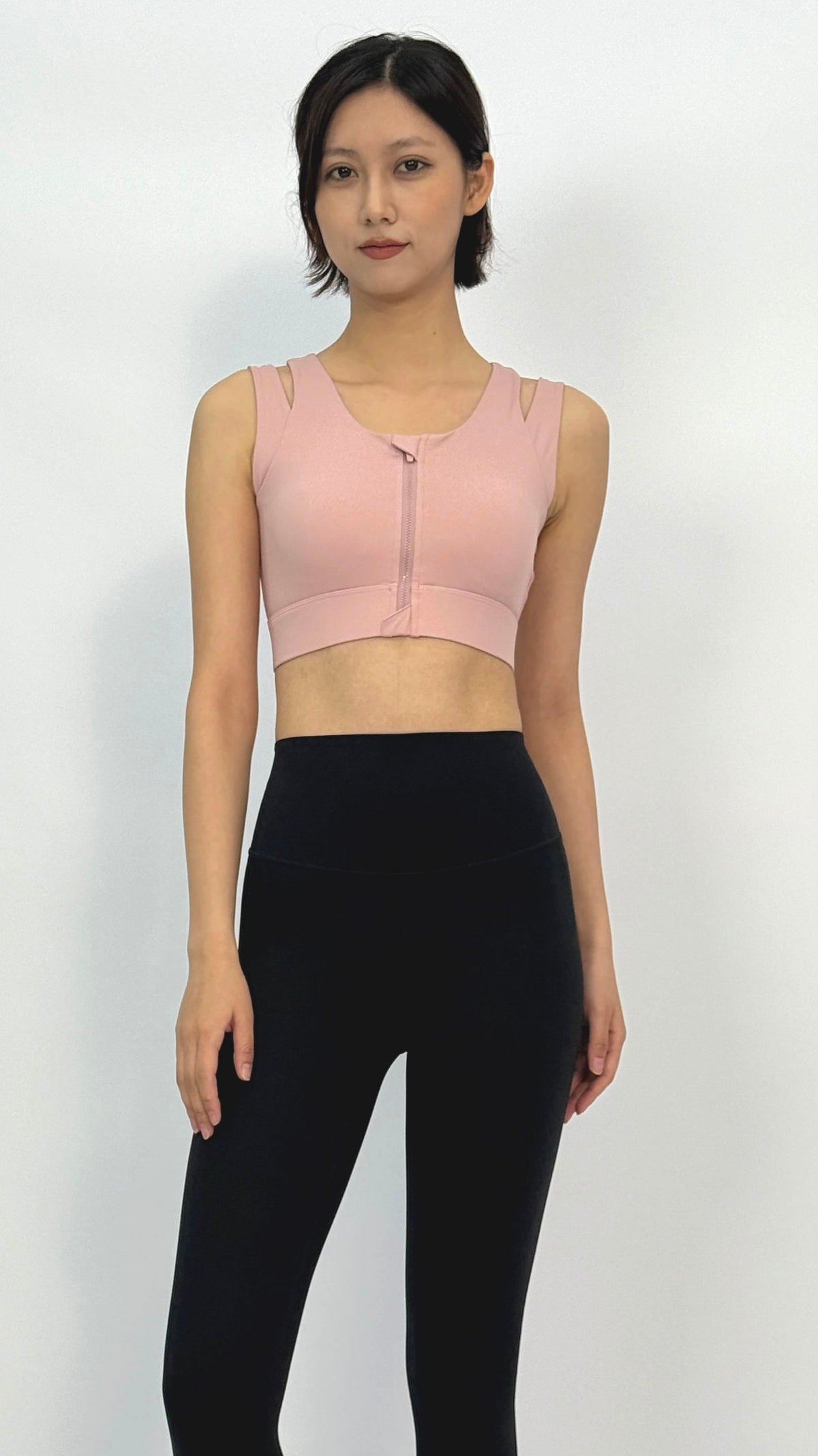 Alex Dusty Pink Crop Top