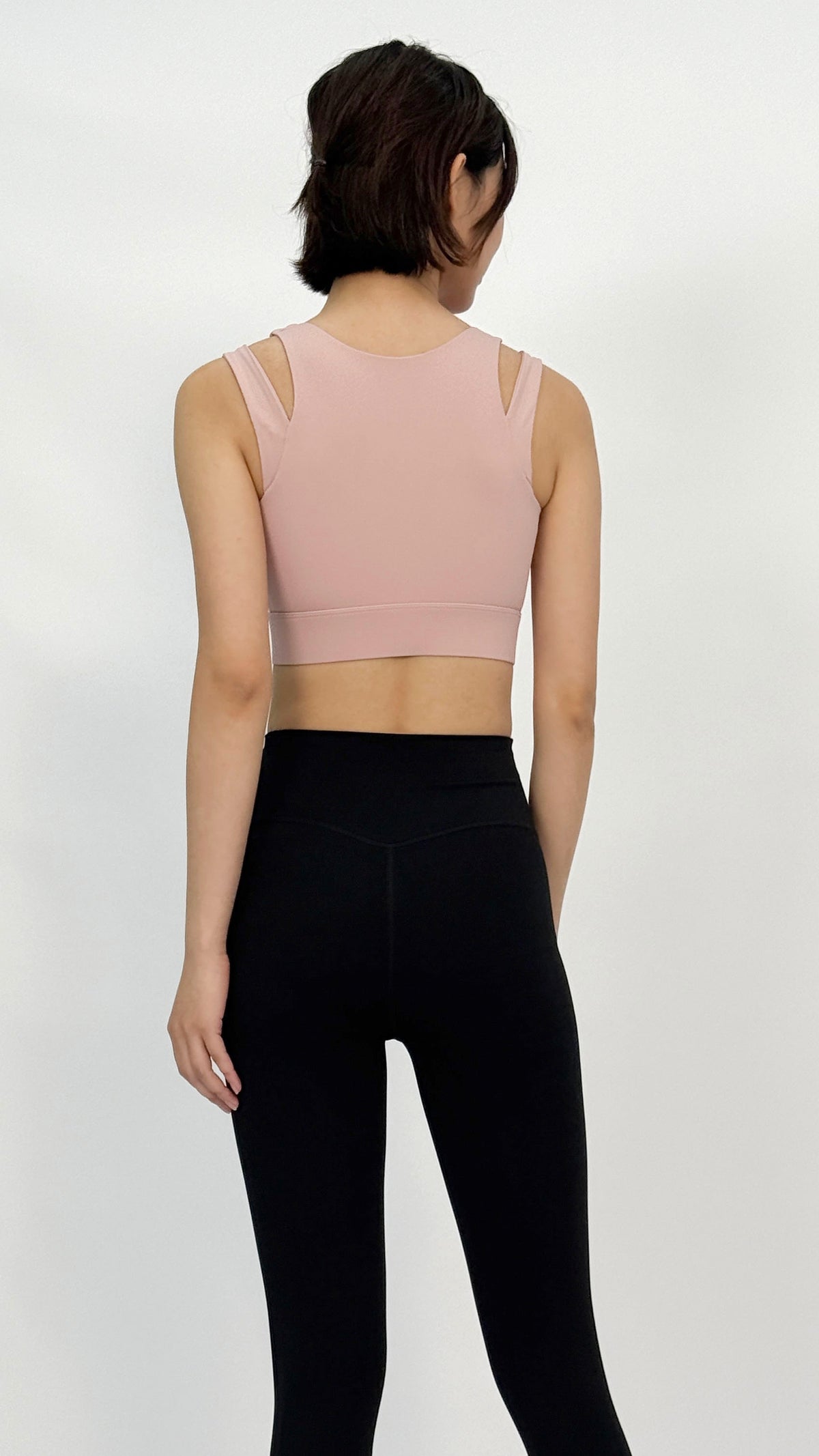 Alex Dusty Pink Crop Top