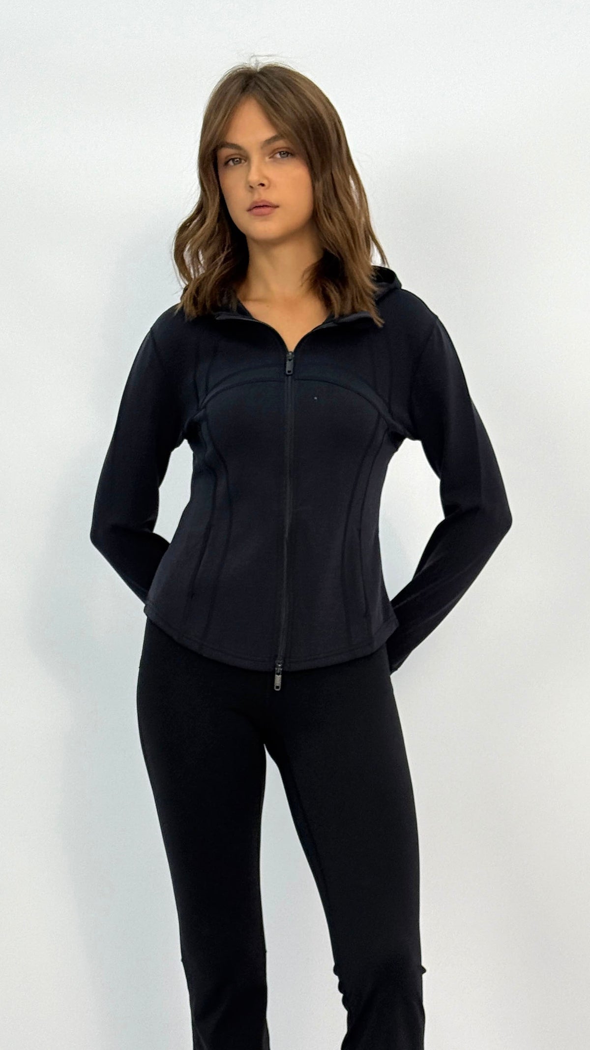 Mali Dark Navy Hooded Jacket