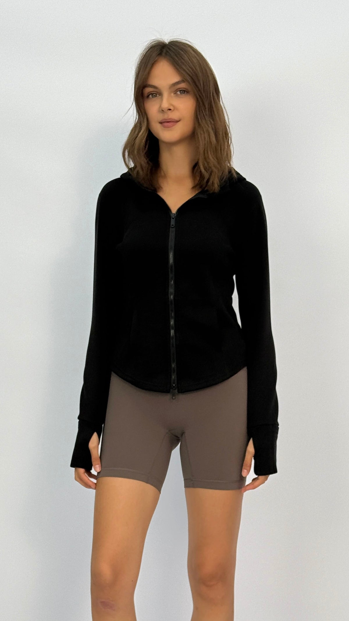 Mali Black Hooded Jacket