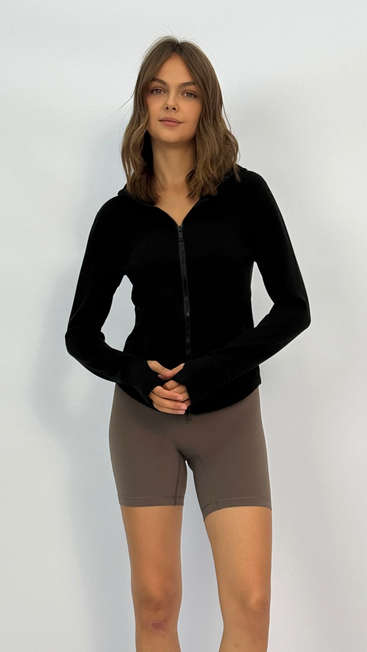 Mali Black Hooded Jacket