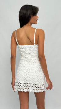 Prim Floral Lace Dress