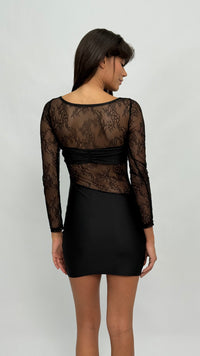 Nicole Lace Mini Dress