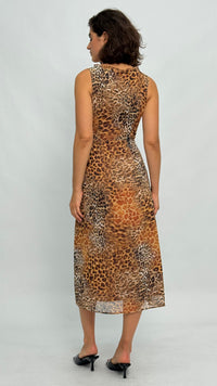 Becca Leopard Print Dress