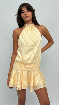 Priscilla Halter Dress