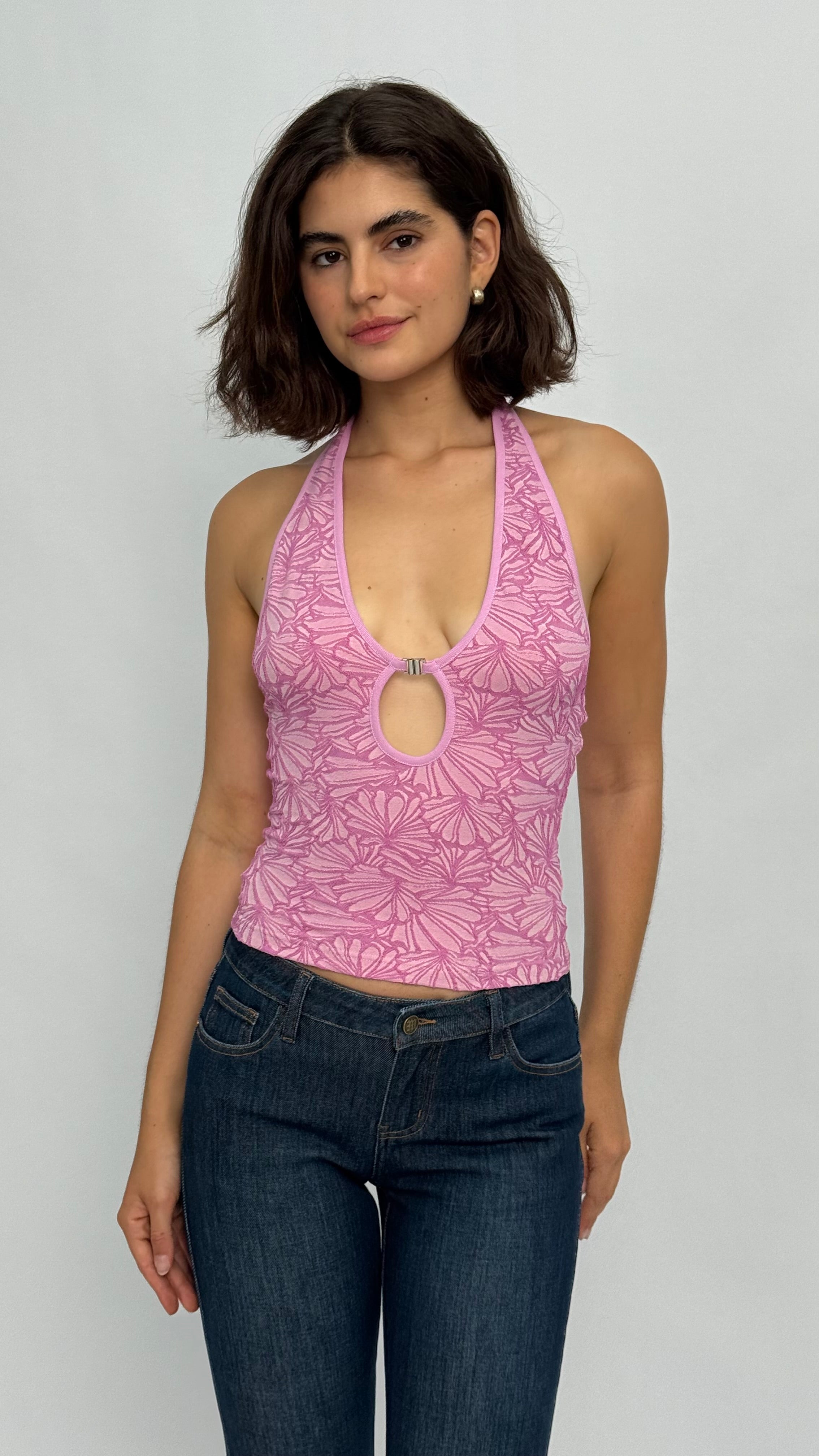 Cara Keyhole Halter Top