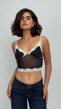 Betty Polka Dot Tank
