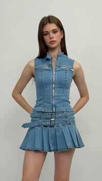 Kimmy Denim Top