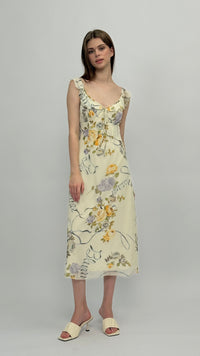 Spring Garden Midi Dress