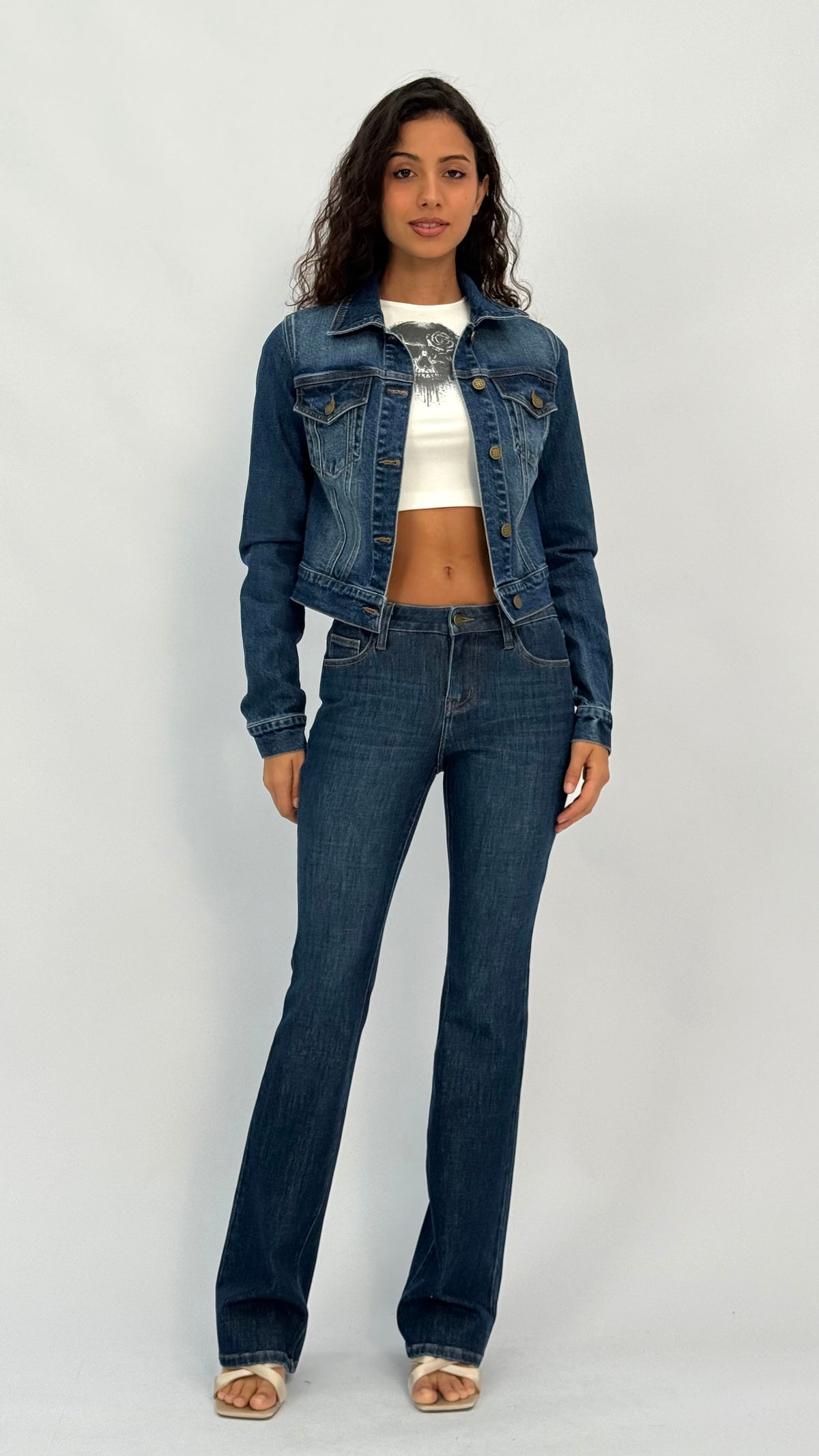 Riri Vintage Bootcut Denim Jeans