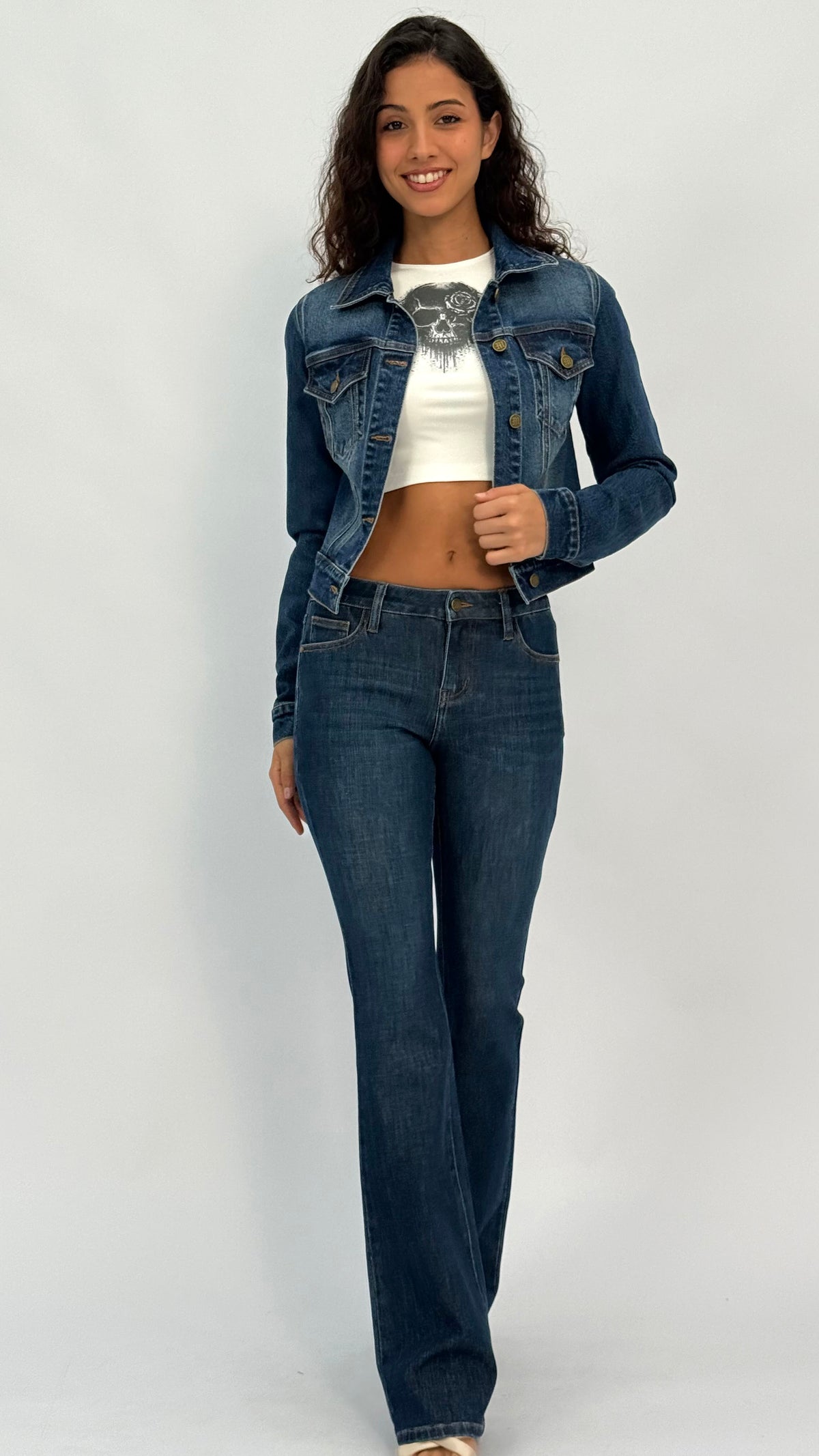 Riri Vintage Bootcut Denim Jeans