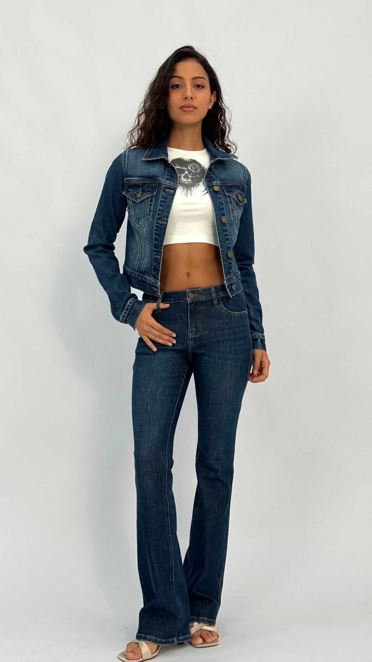 Riri Vintage Bootcut Denim Jeans