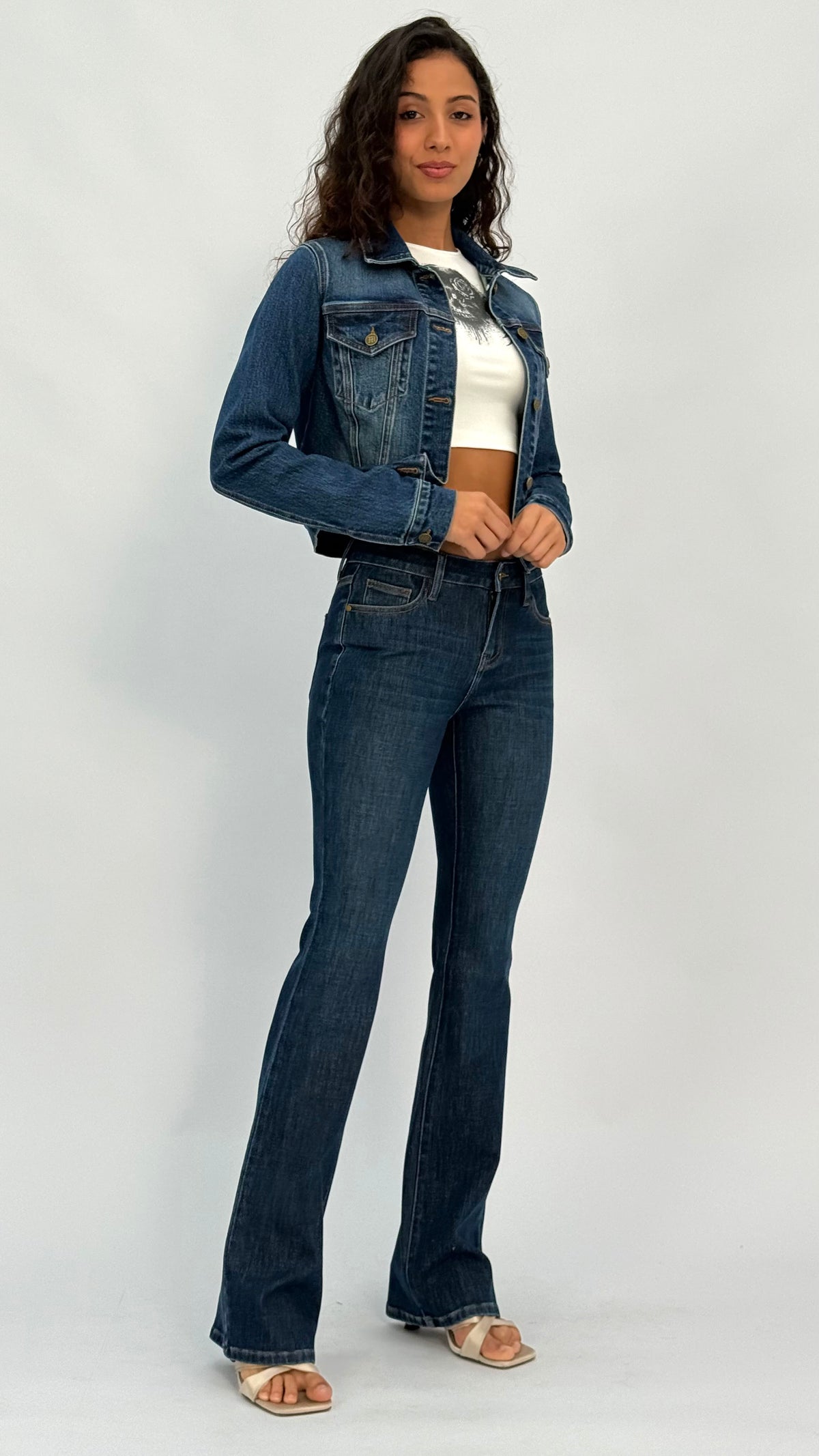 Riri Vintage Bootcut Denim Jeans
