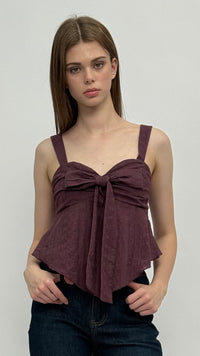 Lorraine Front Bow Top