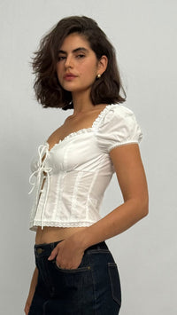 Madelyn Front Tie Top