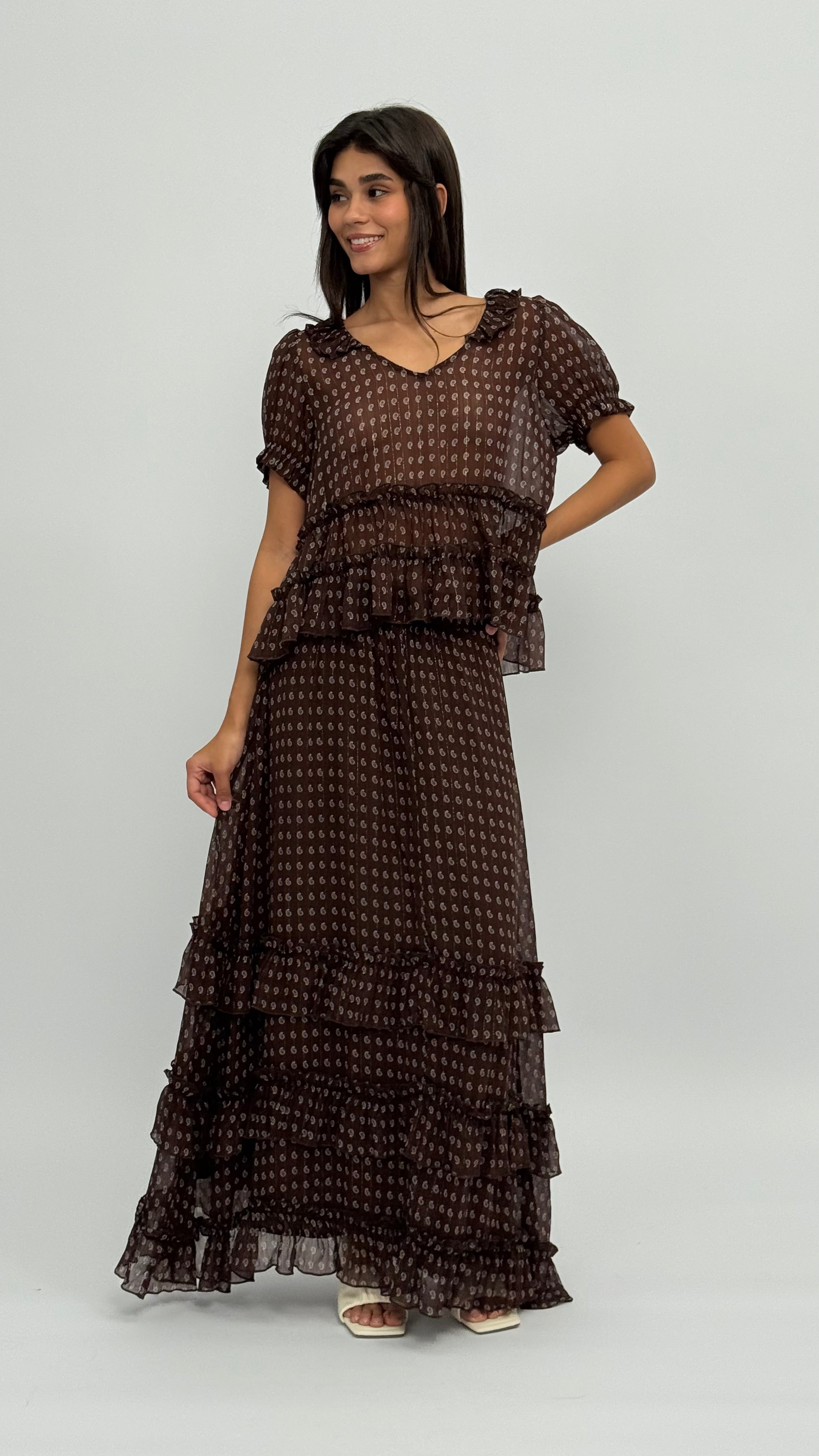 Sally Maxi Skirt Set