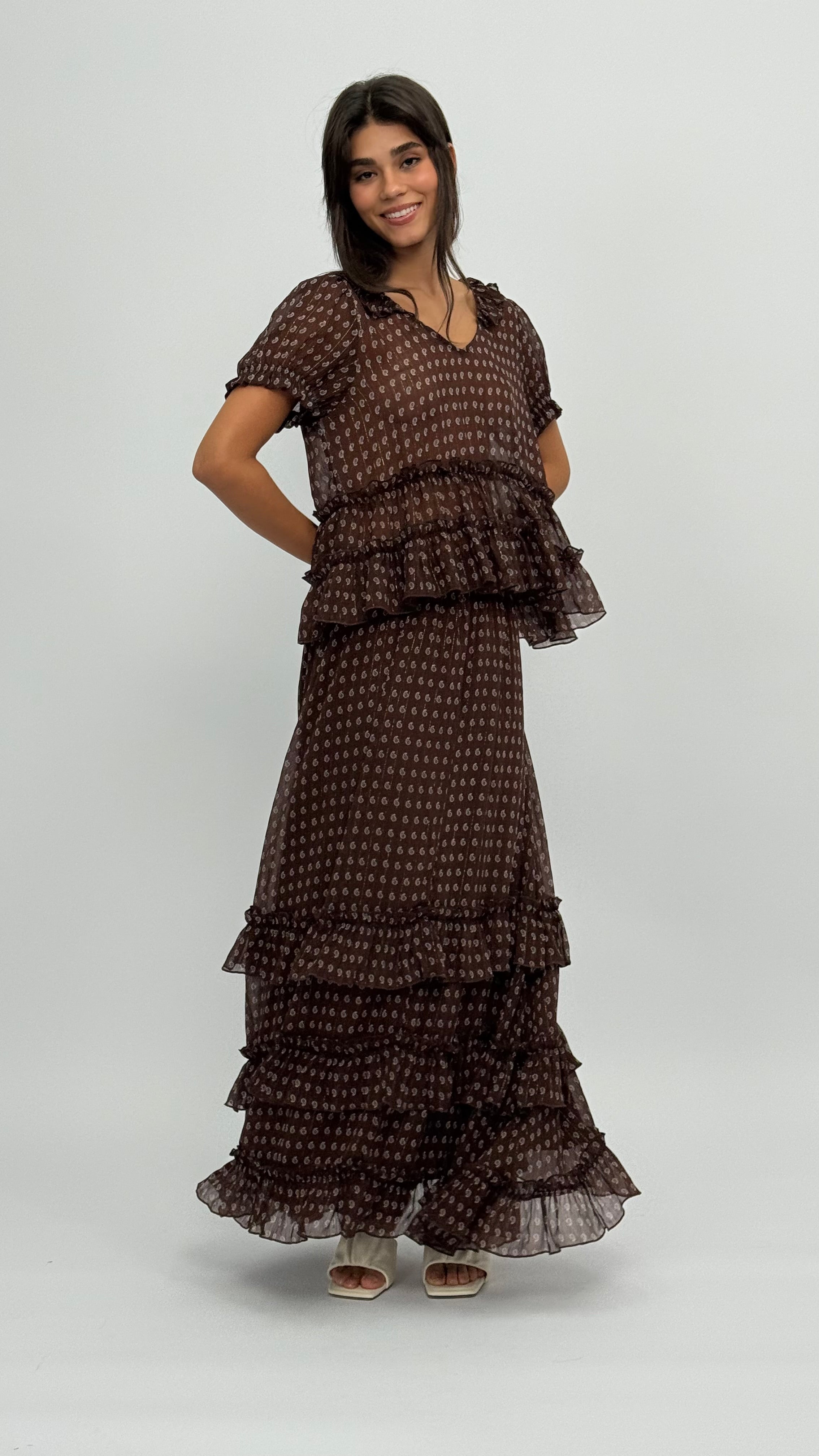 Sally Maxi Skirt Set