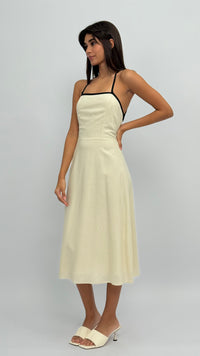 Kendall Contrast Midi Dress