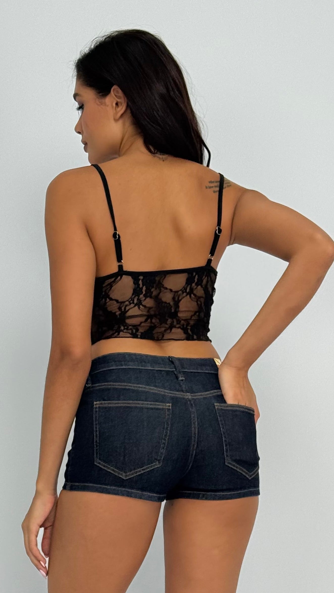Abby Lace Cheetah Tank Top
