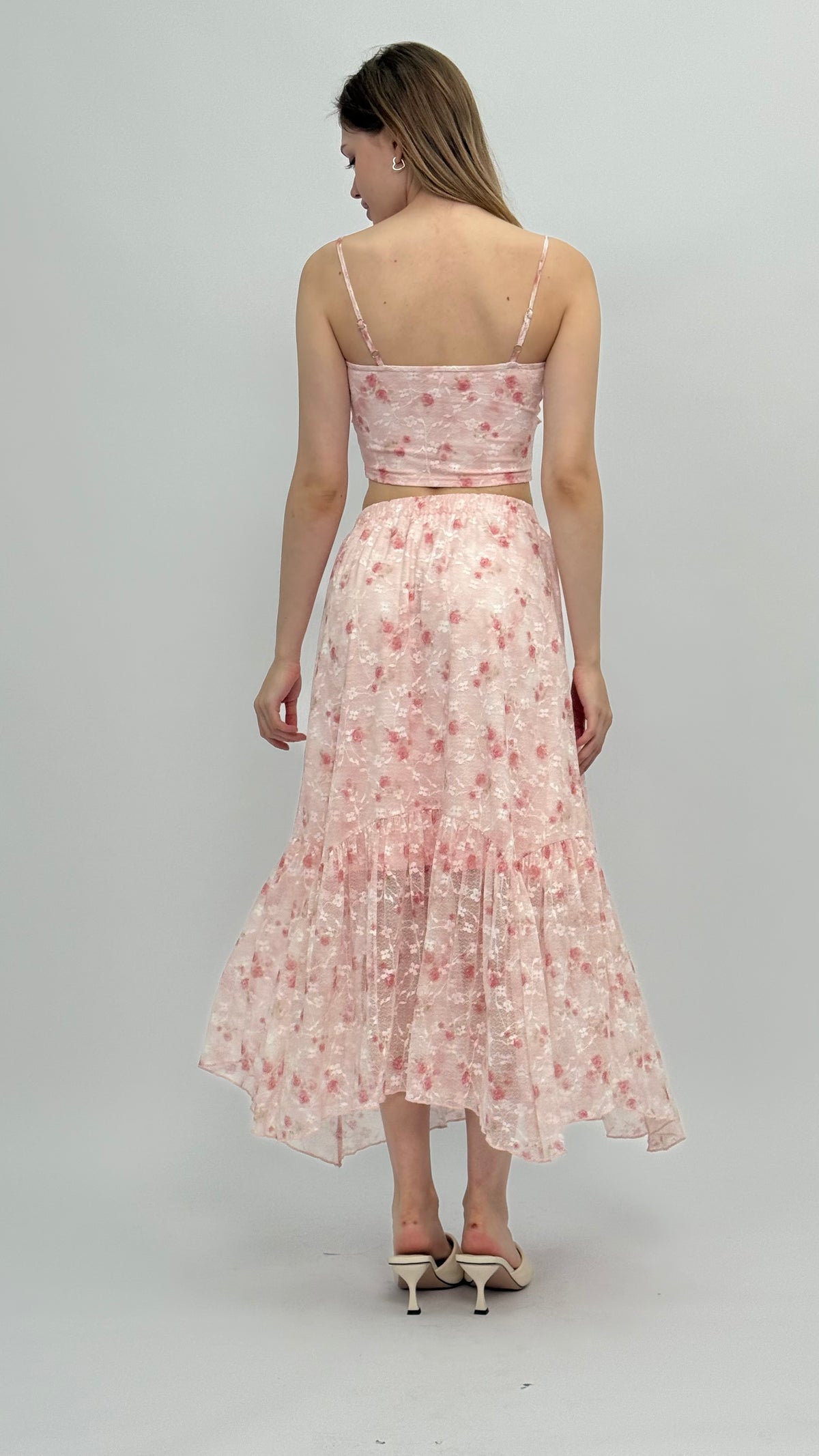 Priscilla Floral Maxi Skirt Set
