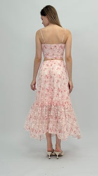 Priscilla Floral Maxi Skirt Set