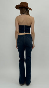 Cierra Lace-Up Jeans