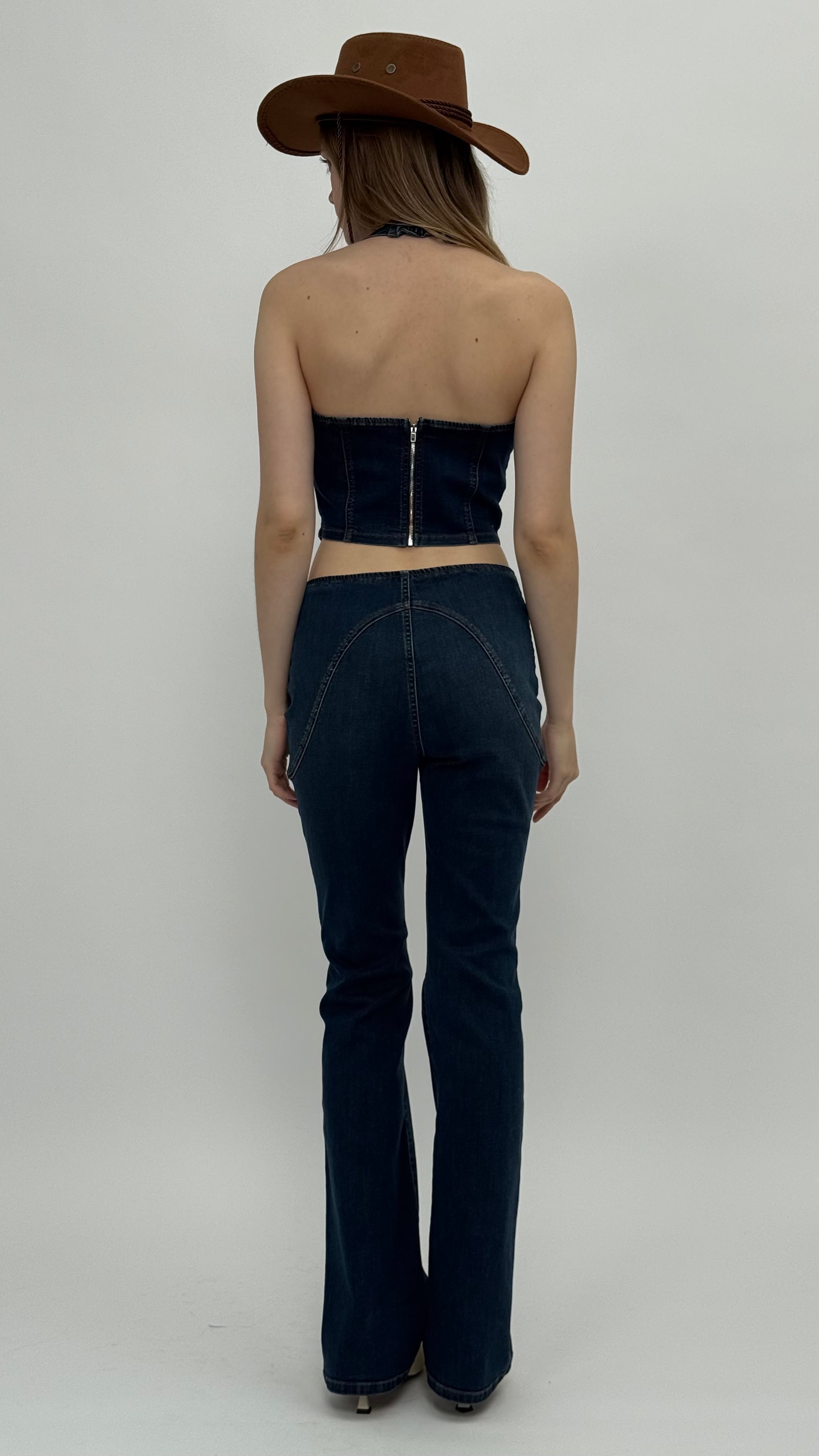 Cierra Lace-Up Jeans