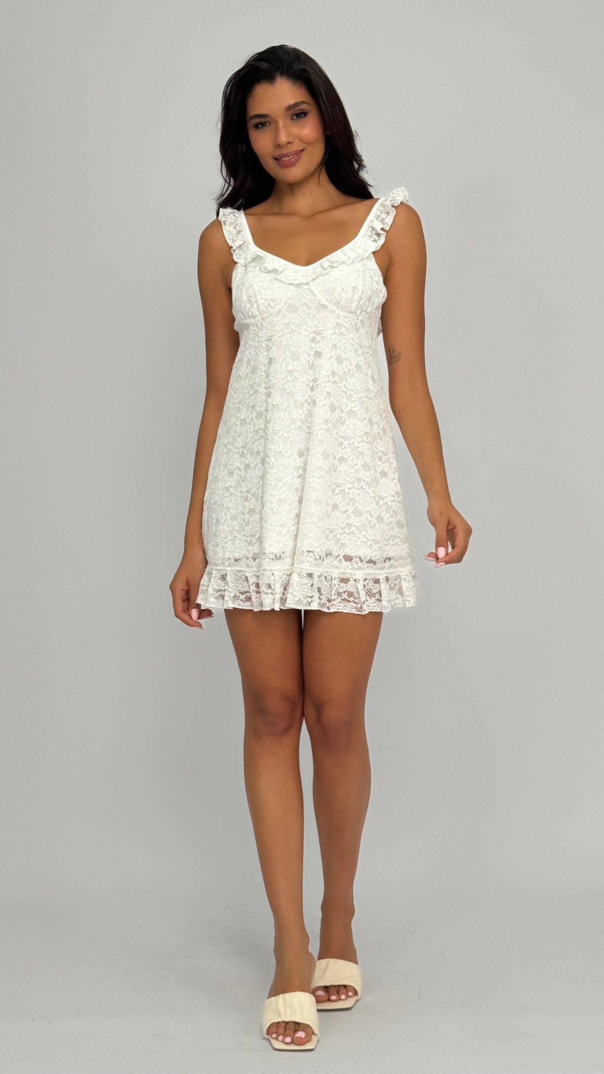 Riley Lace Mini Dress