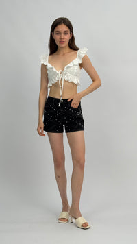Bailey Studded Denim Short