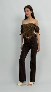 Wild West Lace-Up Jeans