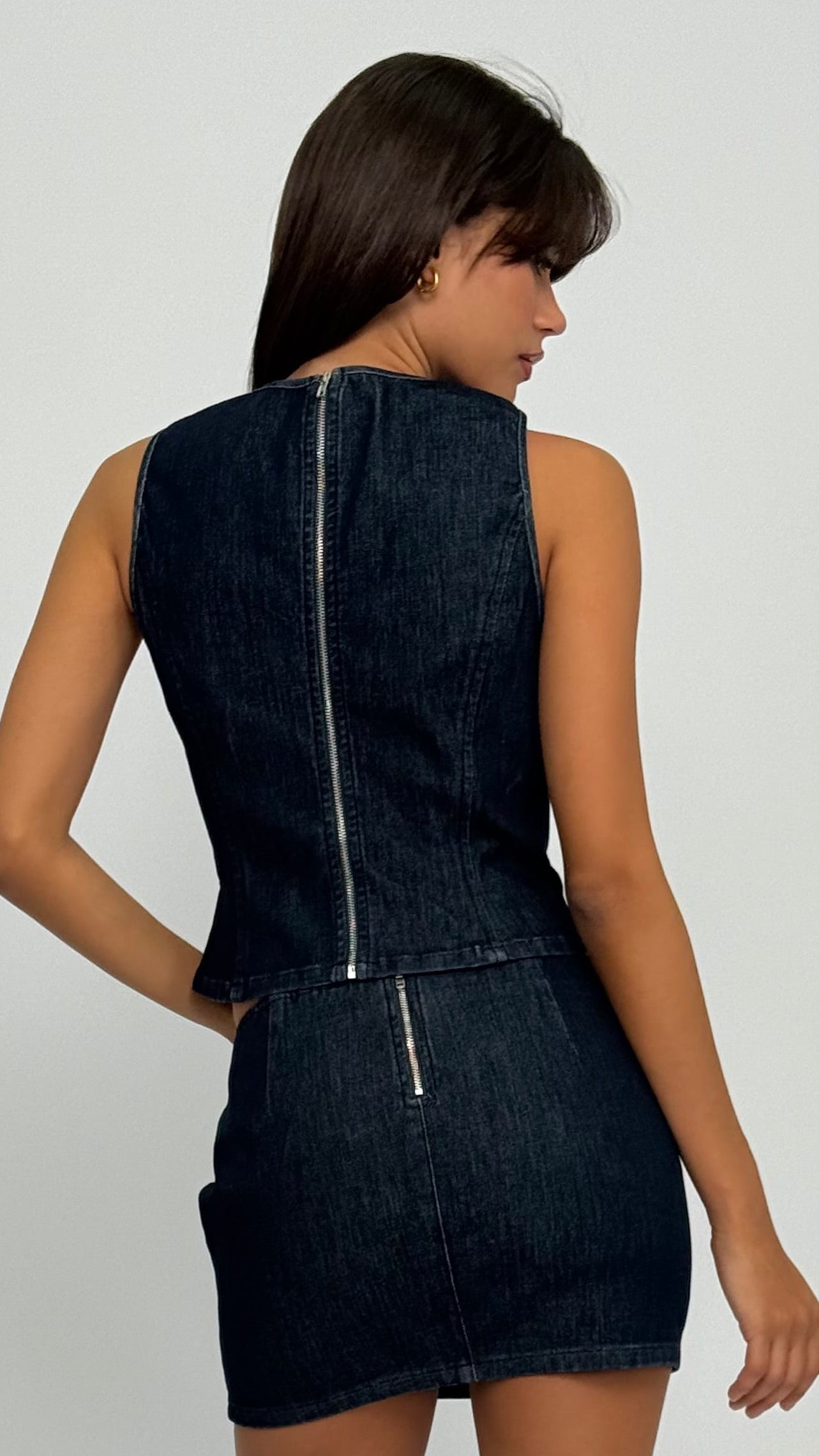 Shay Dark Denim Top