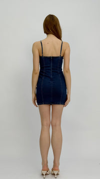 Sora Denim Mini Dress