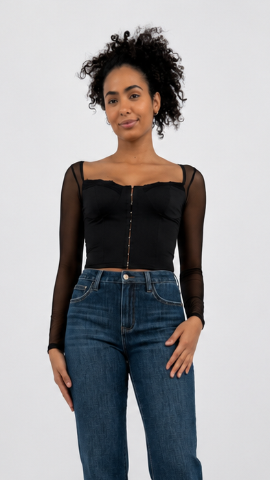 TREND - Sandra Long Sleeve Top