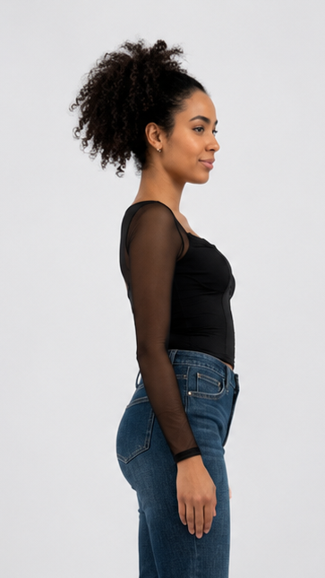 TREND - Sandra Long Sleeve Top