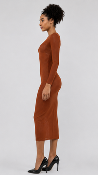 Raina Sheer Midi Dress