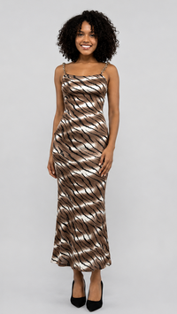 TREND - Zebra Print Dress