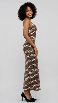 TREND - Zebra Print Dress