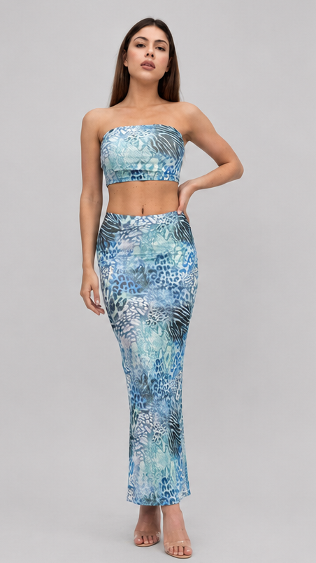 Untamed Maxi Skirt Set