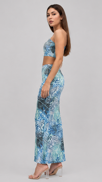 Untamed Maxi Skirt Set