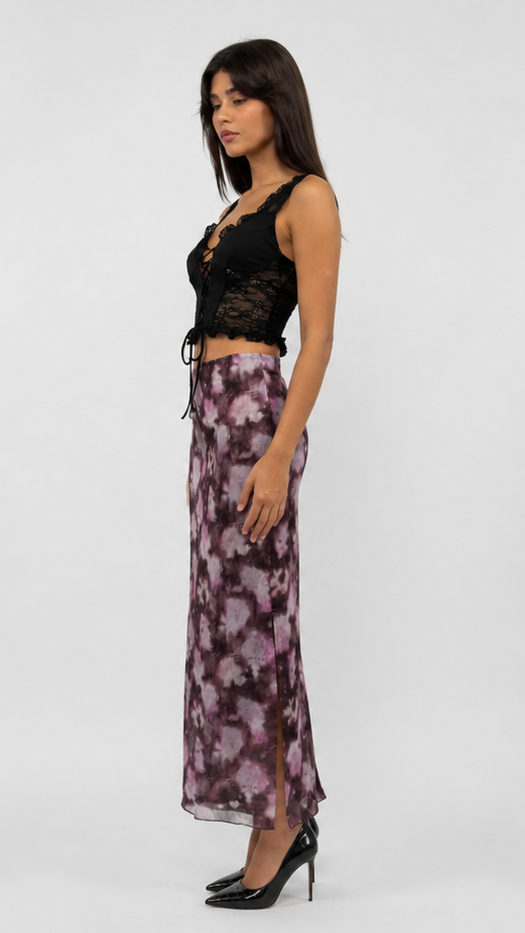 TREND - Violet Maxi Skirt