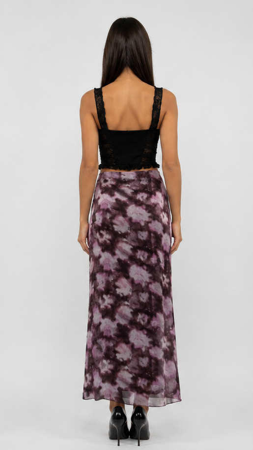 TREND - Violet Maxi Skirt
