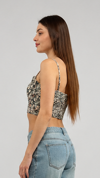 TREND - Kelly Floral Print Top