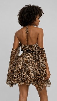 Gia Leopard Print Dress