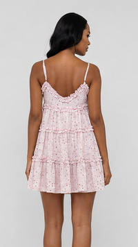 Pinky Babydoll Dress