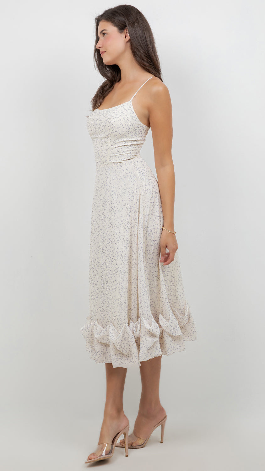 Hailey Floral Midi Dress