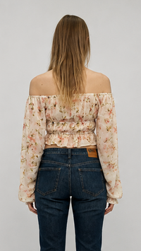 Floral Off Shoulder Top