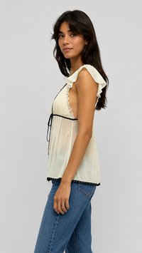 Shannon Ruffle Top